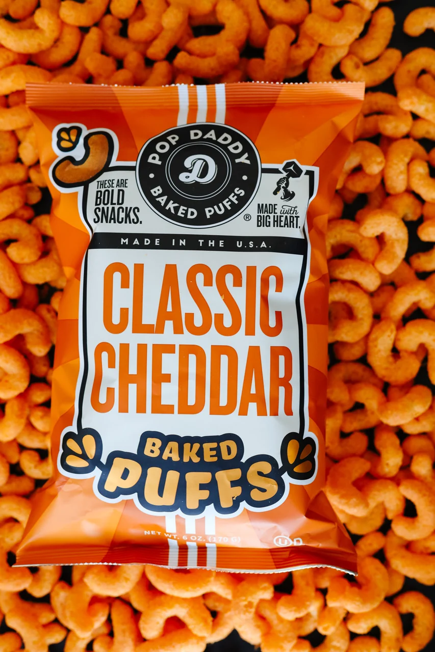 Classic Cheddar Baked Puffs - Image 4