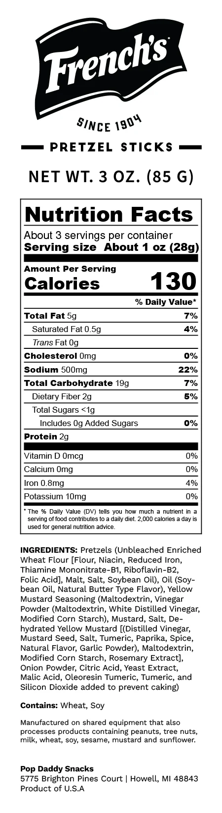 French's Mustard Seasoned Pretzels - Image 7