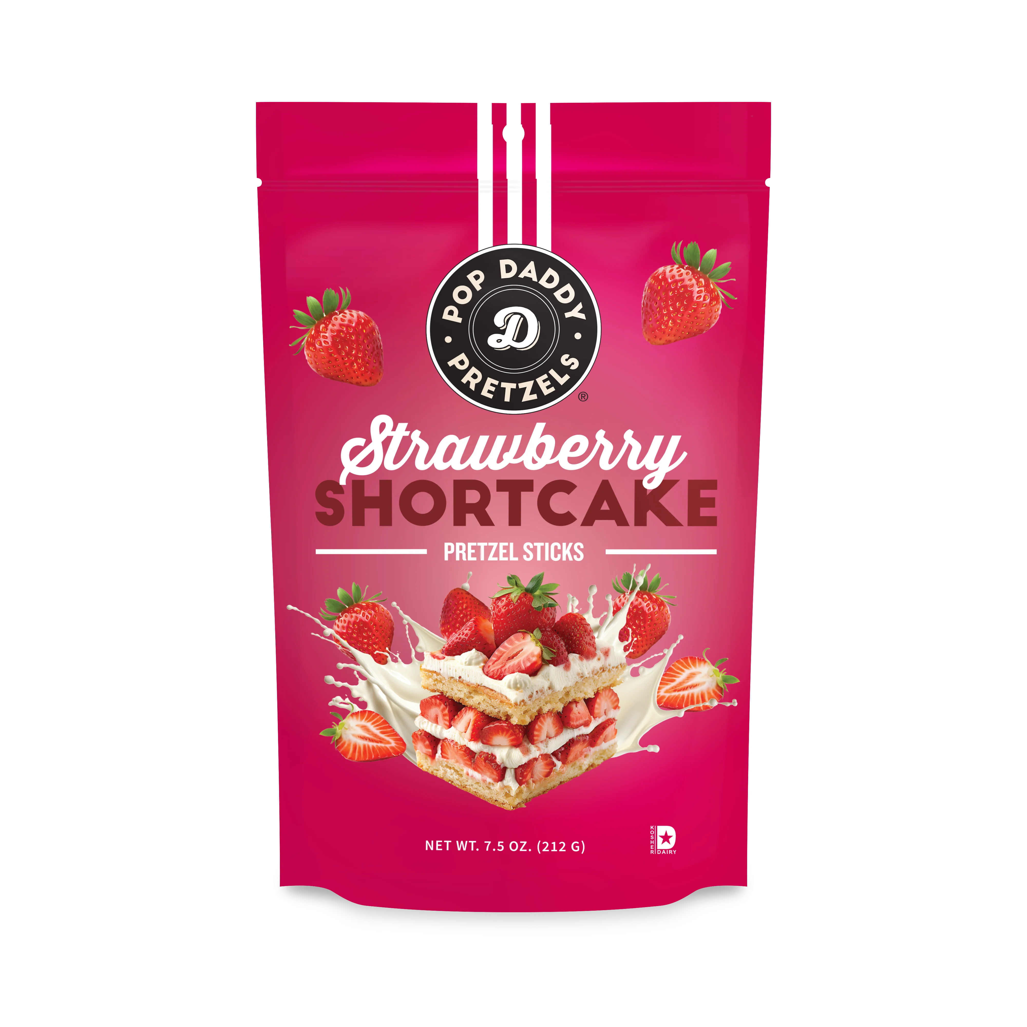 Strawberry Shortcake Seasoned Pretzels