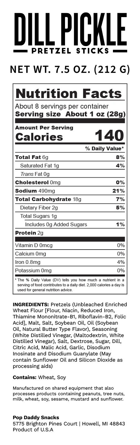 Dill Pickle Seasoned Pretzels - Image 5
