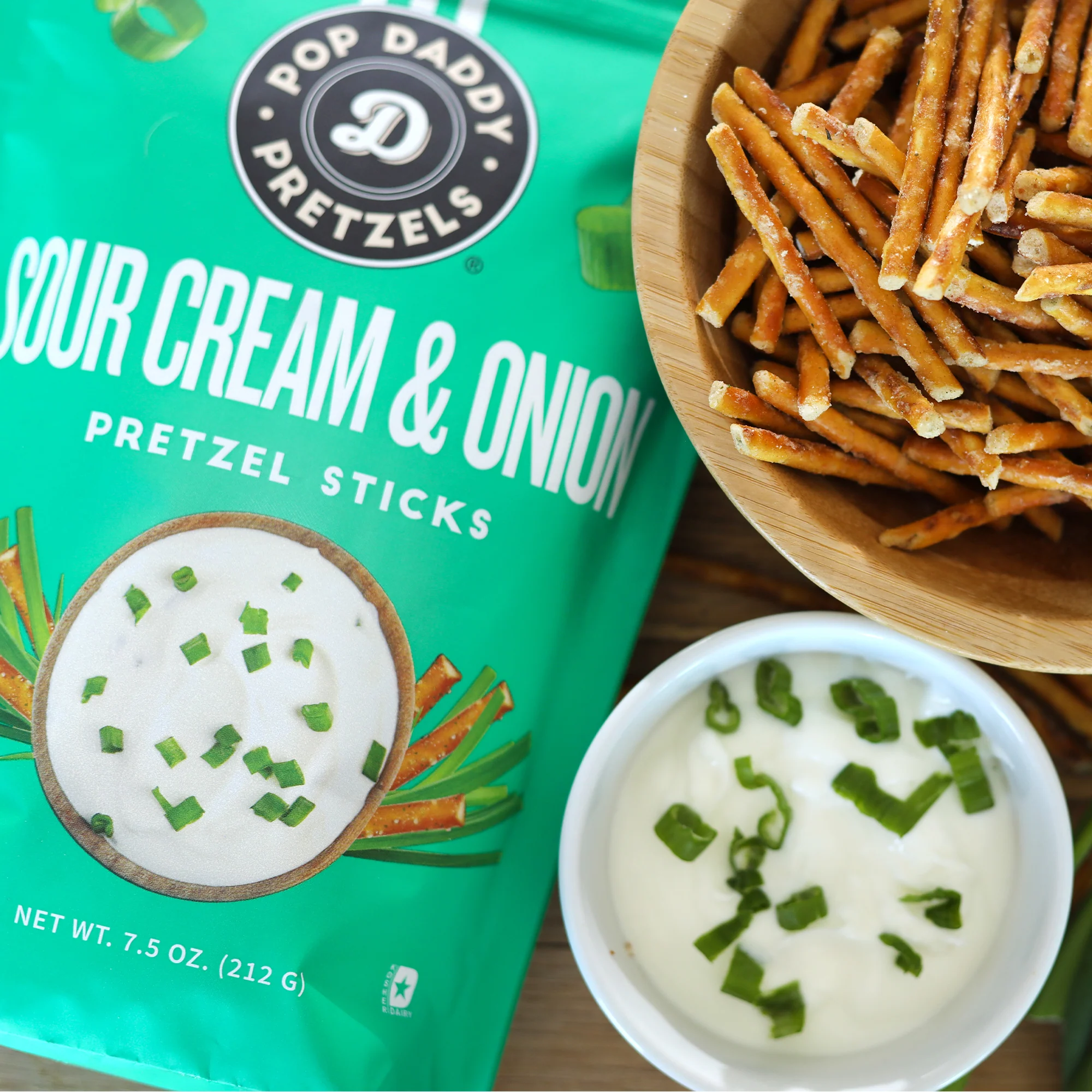 Sour Cream and Onion Seasoned Pretzels - Image 3